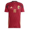 Camisola Bélgica Lukaku 10 Homen Equipamento 1ª Euro 2024